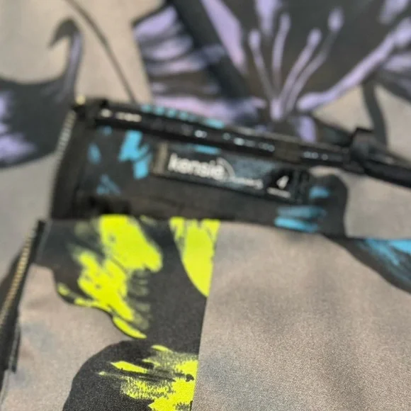 Kensie Strapless Floral Cocktail Dress – Size 4 - Picture 6 of 8